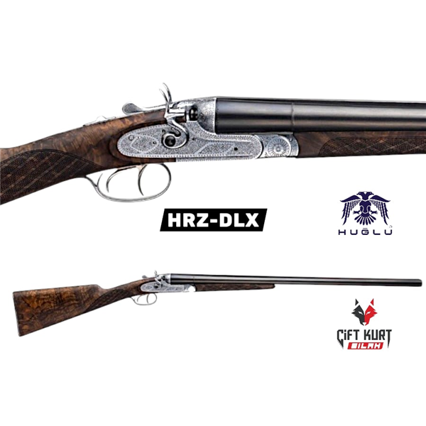 HUĞLU HRZ DLX PREMİUM ÇİFTE YİVSİZ AV TÜFEĞİ